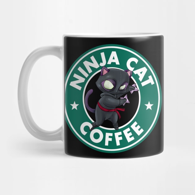 Ninja Cat Coffee by peekxel